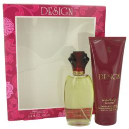 DESIGN by Paul Sebastian Gift Set -- 3.4 oz Eau De Parfum Spray + 6.7 oz Body Lotion