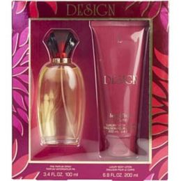 Design By Paul Sebastian Eau De Parfum Spray 3.4 Oz & Body Lotion 6.8 Oz For Women