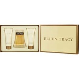 Ellen Tracy By Ellen Tracy Eau De Parfum Spray 3.4 Oz & Body Lotion 3.4 Oz & Shower Gel 3.4 Oz For Women