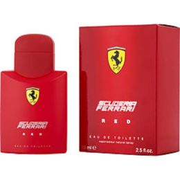 Ferrari Scuderia Red By Ferrari Edt Spray 2.5 Oz For Men