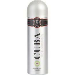 Cuba Black By Cuba Body Spray 6.6 Oz For Men