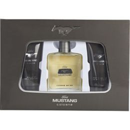 Mustang By Estee Lauder Cologne Spray 3.4 Oz & Aftershave Balm 3.4 Oz & Shower Gel 3.4 Oz For Men