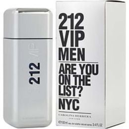 212 Vip By Carolina Herrera Edt Spray 3.4 Oz (new Packaging) For Men