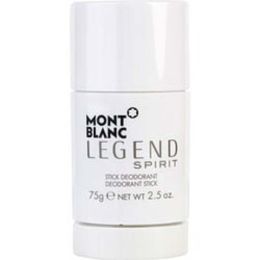 Mont Blanc Legend Spirit By Mont Blanc Deodorant Stick 2.5 Oz For Men